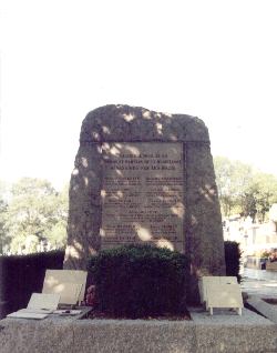 Le monument du P&egrave;re Lachaise