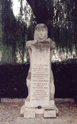 Le monument du P&egrave;re Lachaise